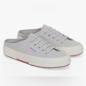 Superga Canvas Sneaker Mules, Size EU 37